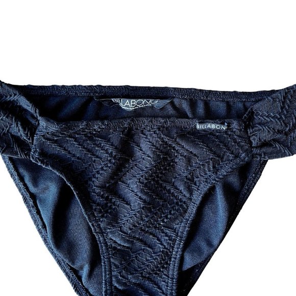 BILLABONG Black Tie Bikini Swimsuit - Picture 3 of 5